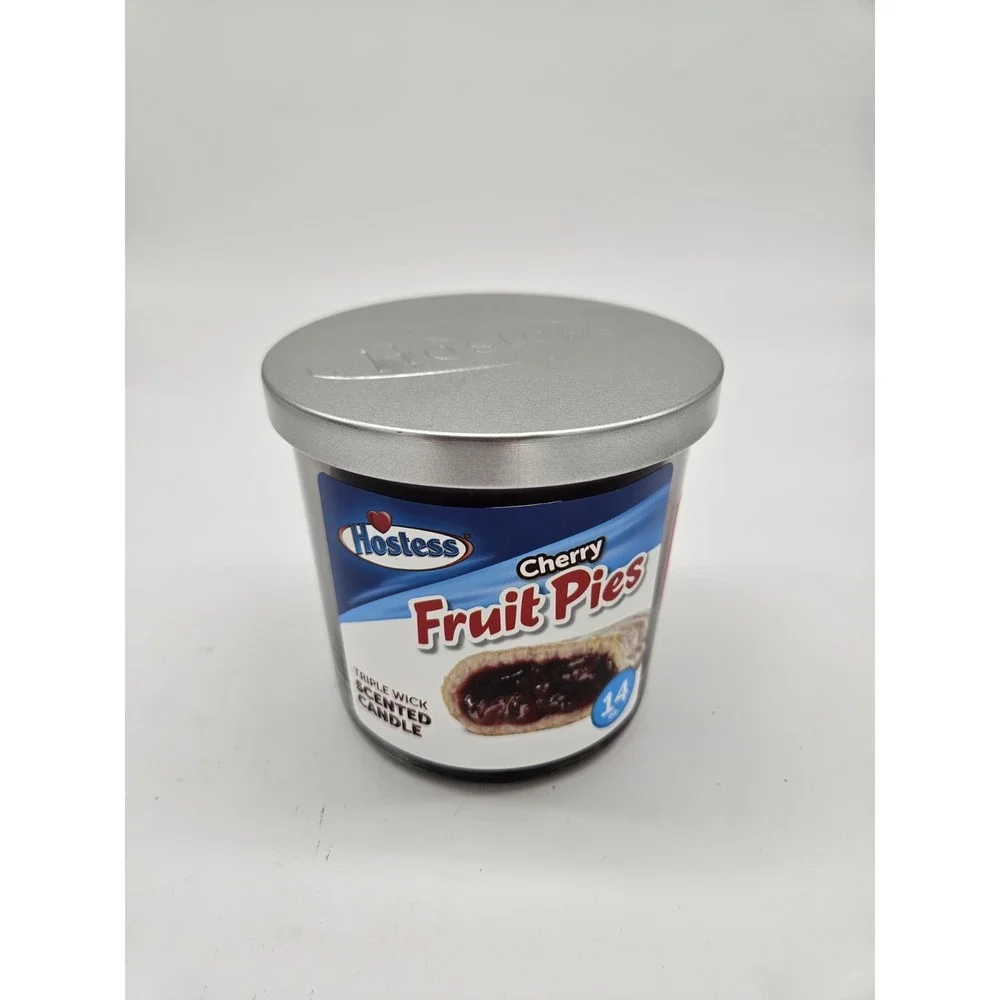 14oz Hostess CHERRY FRUIT PIES Triple Wick Sweet Bakery Food Scented Candle